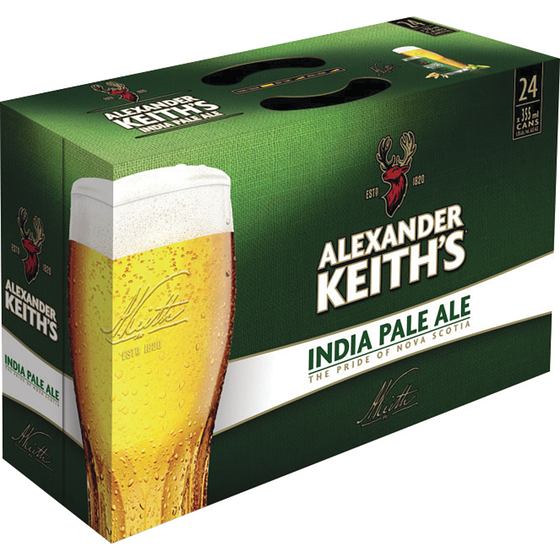 Alexander Keith's  | La Légendaire Ale Canadienne | Pack de 12 Canettes 355 ml