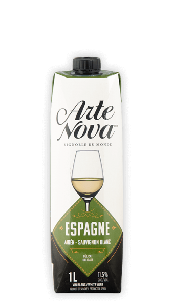 Arte Nova Blanc - 1L : Un vin blanc espagnol frais et léger pour toutes les occasions