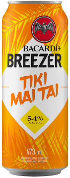 Bacardi Breezer Tiki Mai Tai  | Évasion Tropicale | 473 ml