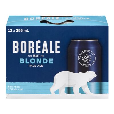 Boréale Blonde | La Classique Québécoise | 12 x 355 ml
