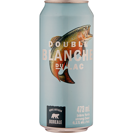 Boréale Double Blanche du Lac | La Reine des Terrasses | 473 ml