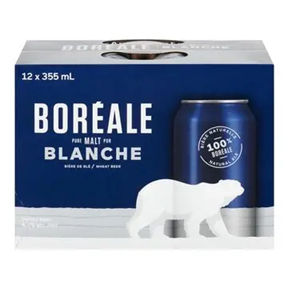 Boréale Blanche  | La Classique Québécoise Rafraîchissante | 12 x 355 ml