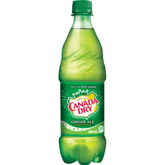 Canada Dry - 500ml : Rafraîchissement au Gingembre, Léger et Pétillant