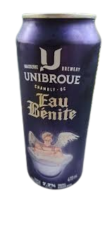 Unibroue Eau Bénite | La Triple Belge Par Excellence  | 473 ml