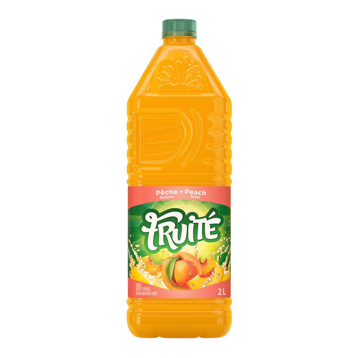 Fruité Pêche | Un Délice Fruité pour Toute la Famille | 2L
