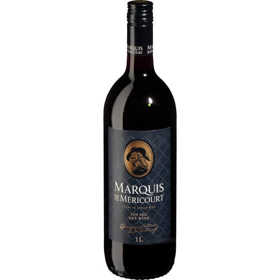 Marquis de Méricourt Rouge - 1L : Un vin rouge québécois convivial et polyvalent
