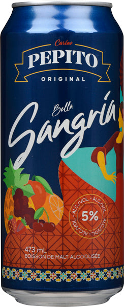 Pepito Sangria | Le Goût de l'Espagne en Bouteille | 473 ml