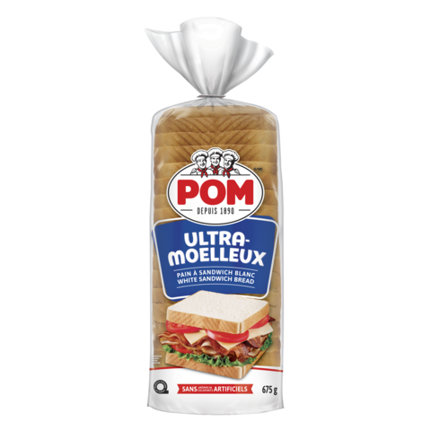 Pain Blanc Ultra-Moelleux POM : Douceur et Saveur pour Tous les Repas