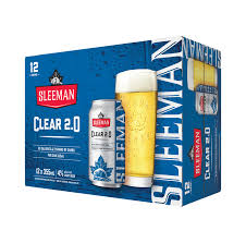 Sleeman Clear 2.0 | La Lager Légère Rafraîchissante | 12 x 355 ml