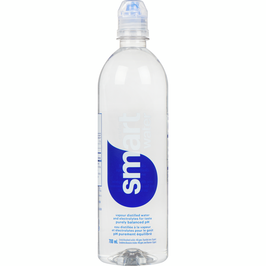 Smartwater Sport - 500 ml : Une hydratation intelligente pour les sportifs, avec électrolytes et capuchon sport pratique
