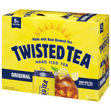 Twisted Tea Original | Le Thé Glacé Alcoolisé Classique | 12 x 355 ml