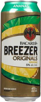 Bacardi Breezer Ananas  | L'Évasion Tropicale | 473 ml
