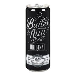 Bulles de Nuit - 355 ml : La boisson pétillante parfaite pour vos célébrations