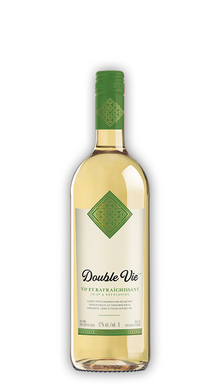 Double Vie Blanc - 1L : Un vin blanc canadien rafraîchissant et polyvalent pour toutes les occasions