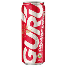 Guru Original - 355 ml : Une boisson énergisante naturelle pour un regain d'énergie sain