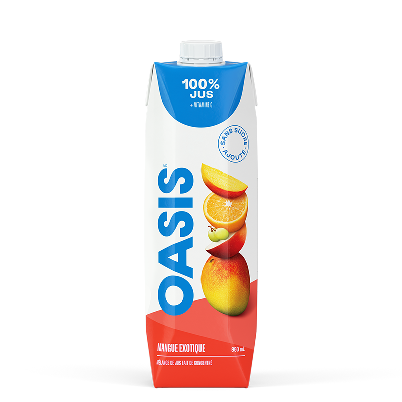 Oasis Jus de Mangue Exotique 960 ml : Un Voyage en Pays Chaud
