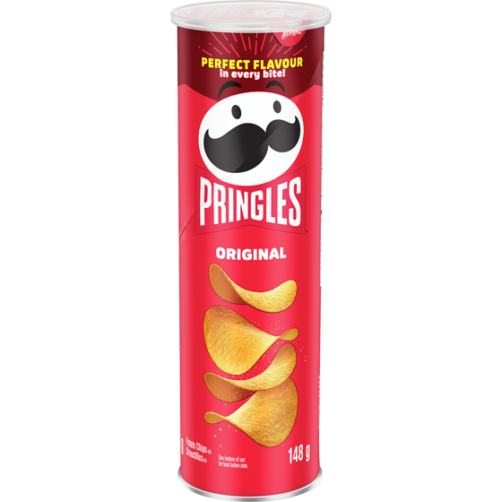 Pringles Original - 148g : Le Goût Classique des Croustilles Empilables