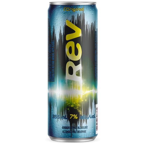 REV Original | L'Énergie qui Réveille | 355 ml