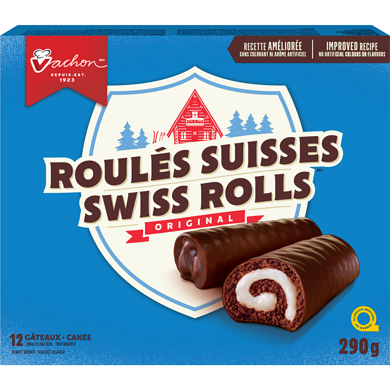 Roulés Suisses de Vachon - 290 g : Un Délice Classique et Gourmand